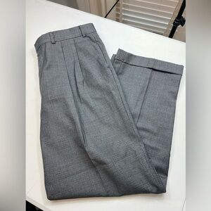 Lauren Ralph Lauren Pleated Wool Cashmere Dress Pants Mens 36x29 Vtg Cuffed